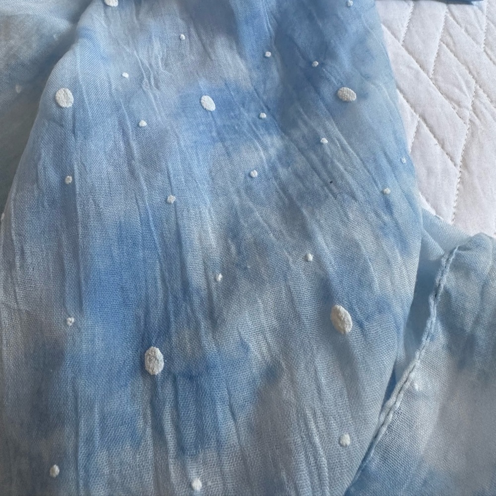***Blue scarf - Picture 12 of 13